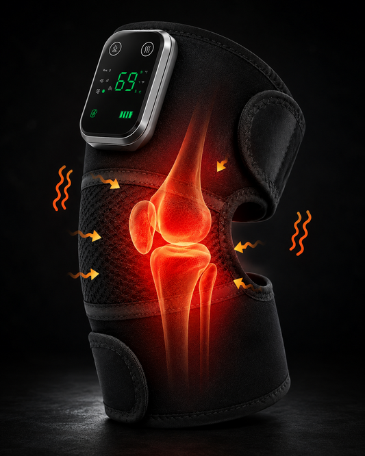 Electric Heating Moxibustion Knee Pads for Physiotherapy